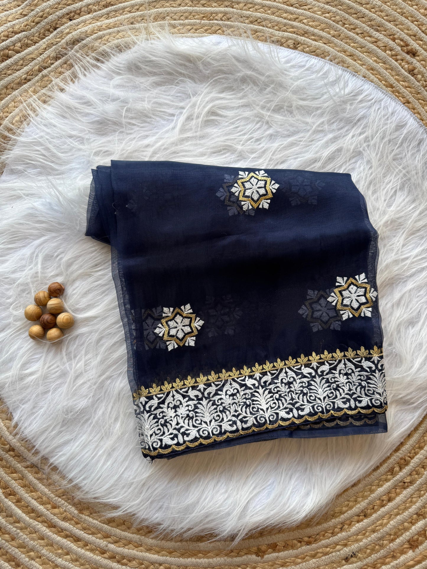 Organza saree
