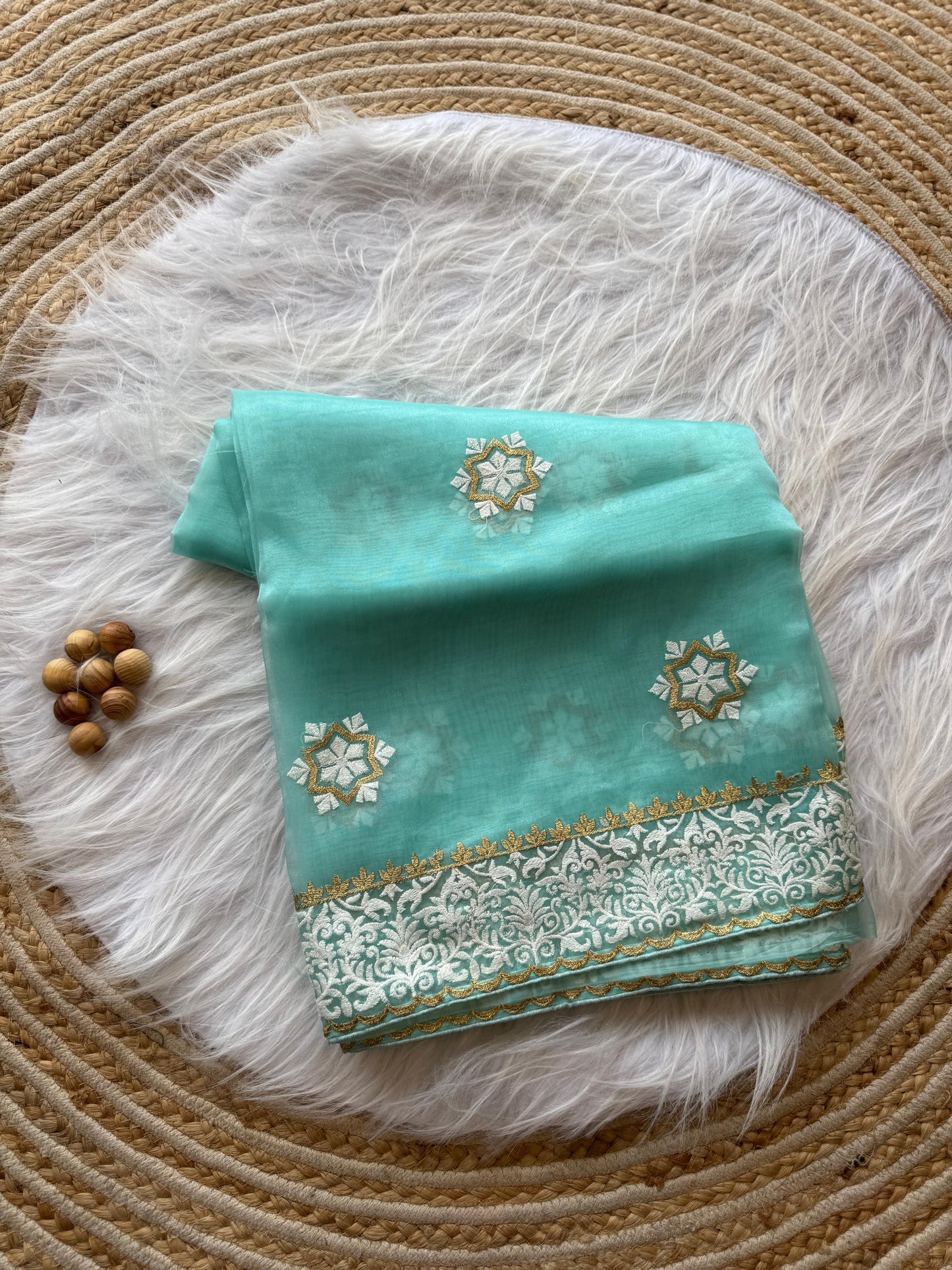 Organza saree