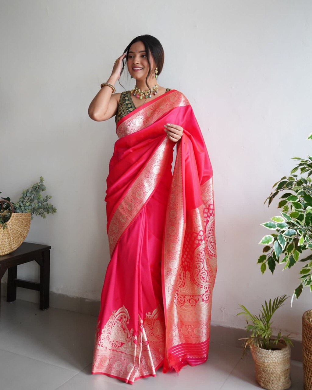 Banarashi Soft Silk Saree