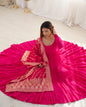 🌸 Elegant Romansilk Chanderi Anarkali Set 🌸