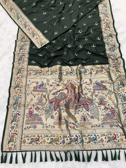TRENDING CHANDRAKOR BANARASI PAITHANI UNIQUE SAREES