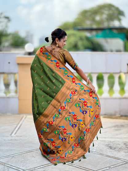 ❣️❣️New Collection Paithani Saree❣️❣️