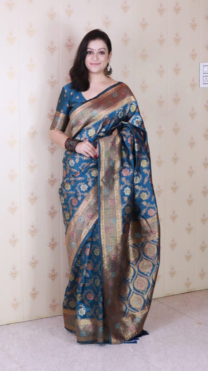 🆕PREMIUM BANARASI SILK CONTRAST COLLECTIONS🆕