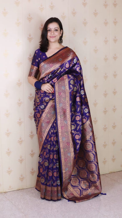 🆕PREMIUM BANARASI SILK CONTRAST COLLECTIONS🆕