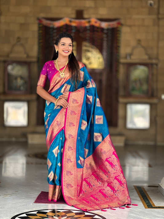 ❣️❣️New Collection Paithani Saree❣️❣️