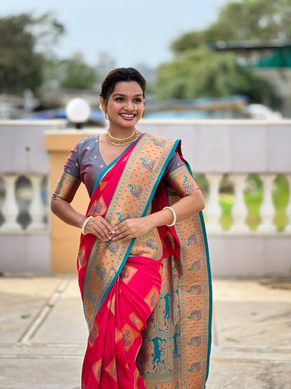 ❣️❣️New Collection Paithani Saree❣️❣️