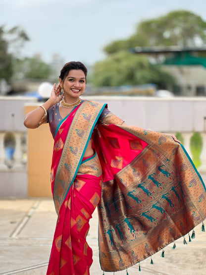 ❣️❣️New Collection Paithani Saree❣️❣️