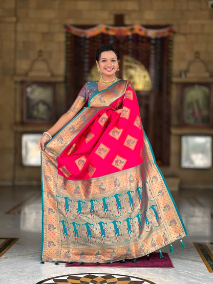 ❣️❣️New Collection Paithani Saree❣️❣️