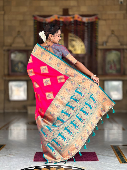 ❣️❣️New Collection Paithani Saree❣️❣️