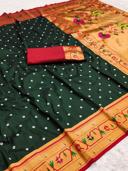 TRENDING BANDHANI PAITHANI SAREES