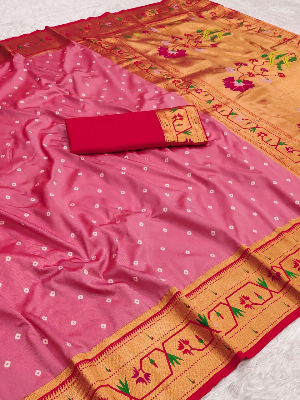 TRENDING BANDHANI PAITHANI SAREES