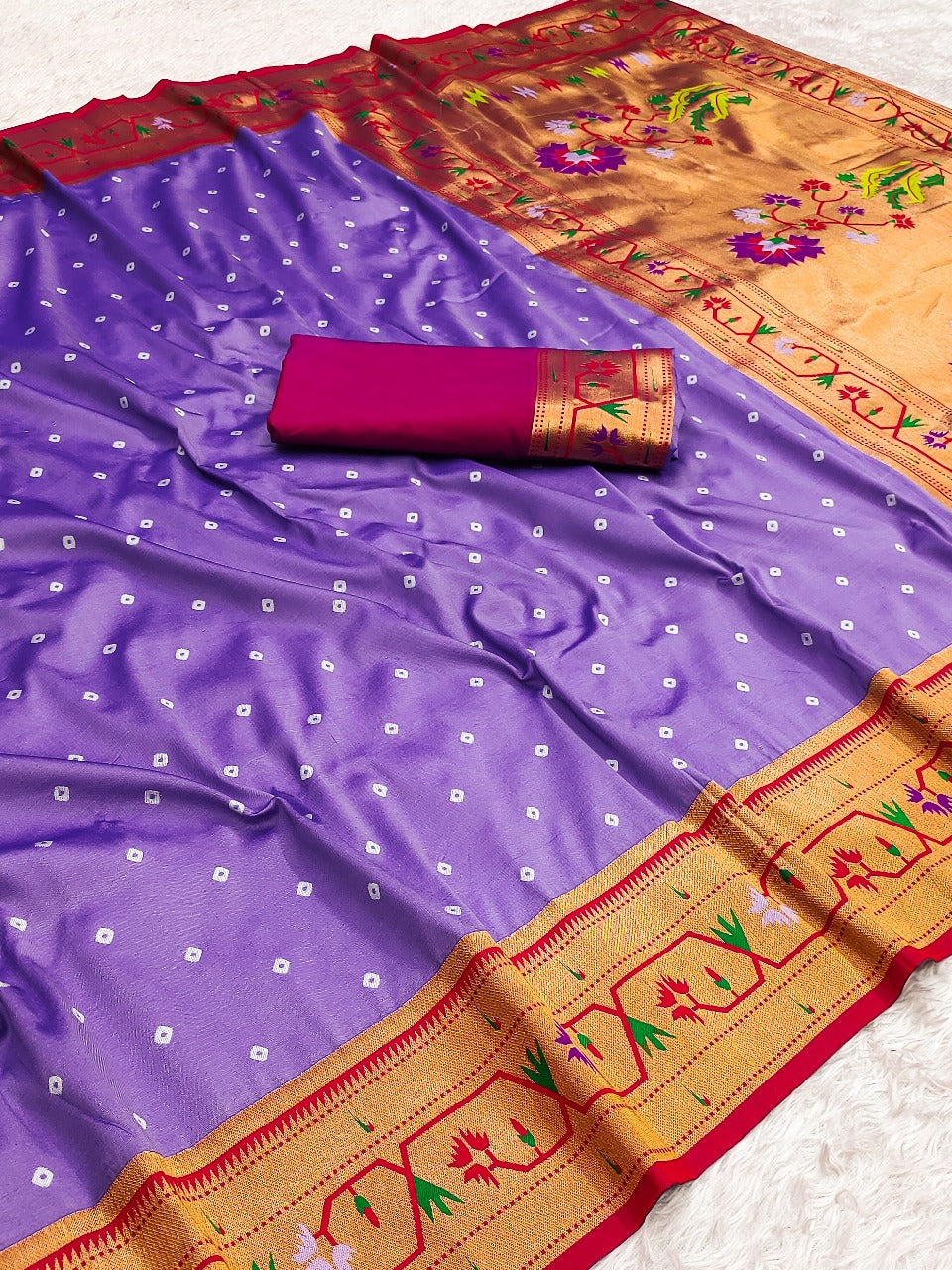 TRENDING BANDHANI PAITHANI SAREES