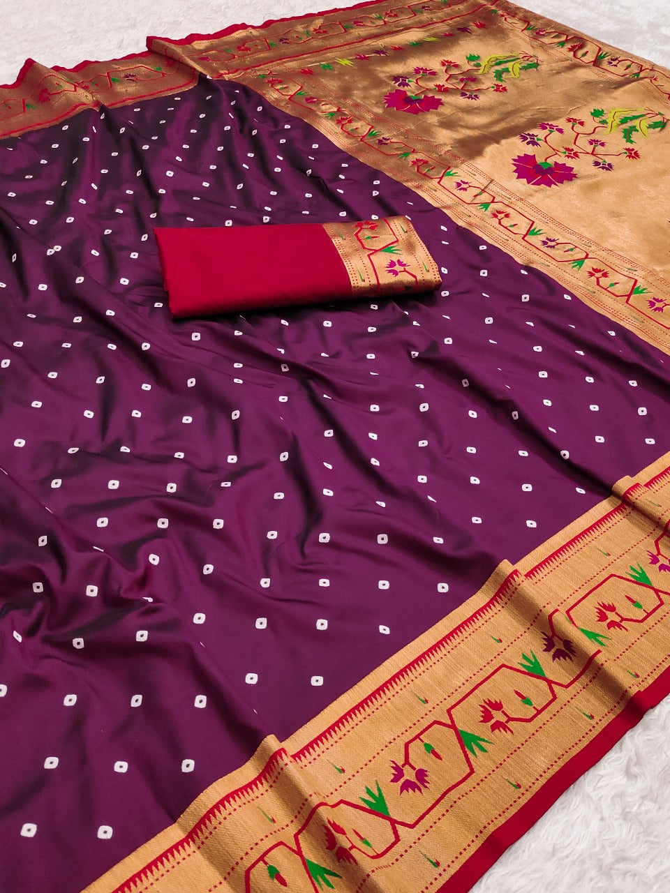 TRENDING BANDHANI PAITHANI SAREES