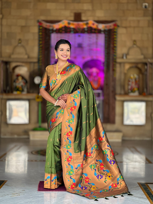 ❣️❣️New Collection Paithani Saree❣️❣️