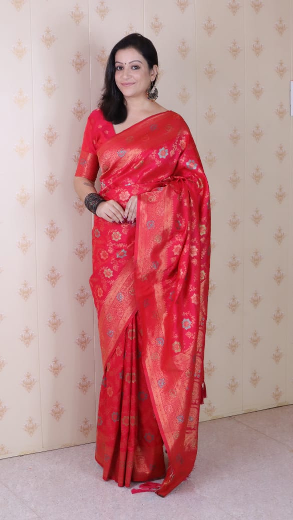 🆕PREMIUM BANARASI SILK CONTRAST COLLECTIONS🆕