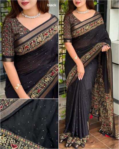 *cotton Saree* *