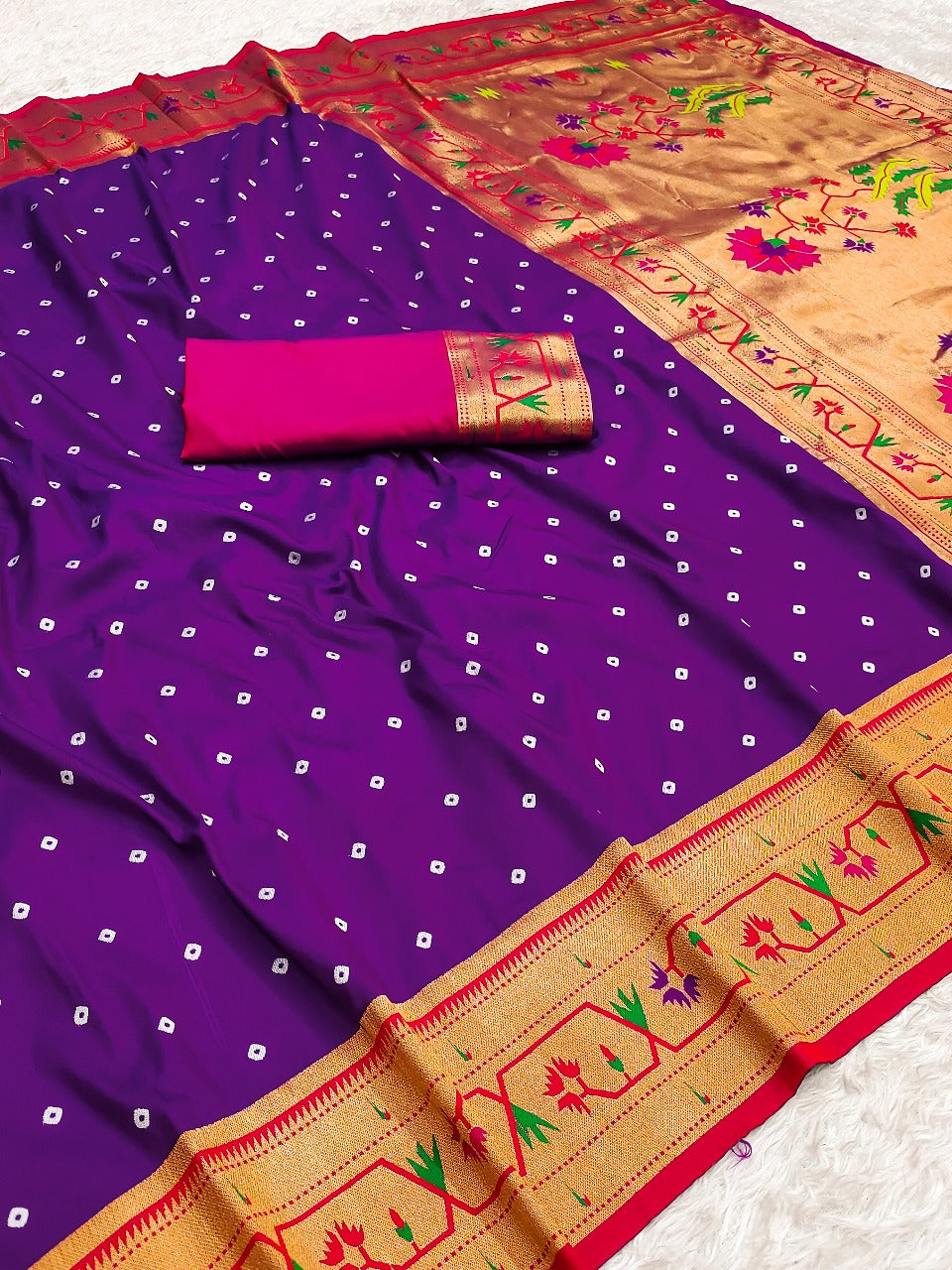 TRENDING BANDHANI PAITHANI SAREES