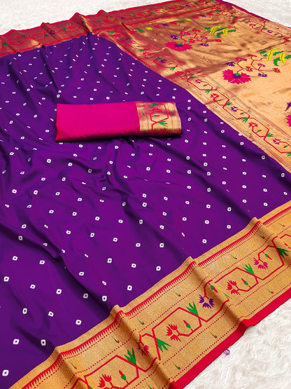 TRENDING BANDHANI PAITHANI SAREES