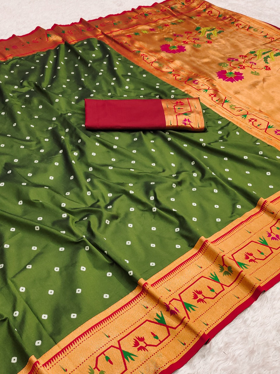 TRENDING BANDHANI PAITHANI SAREES