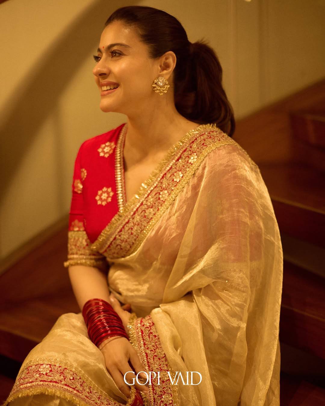 *Beautiful Designer Bandhej Beads Saree*