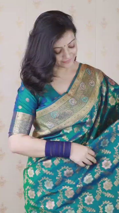 🆕PREMIUM BANARASI SILK CONTRAST COLLECTIONS🆕